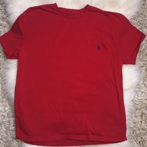 Red Polo Tee